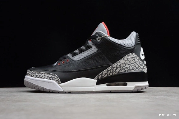 AIR Retro 854262-001 854262-001 (2018) Black Cement 3 Jordan 1123